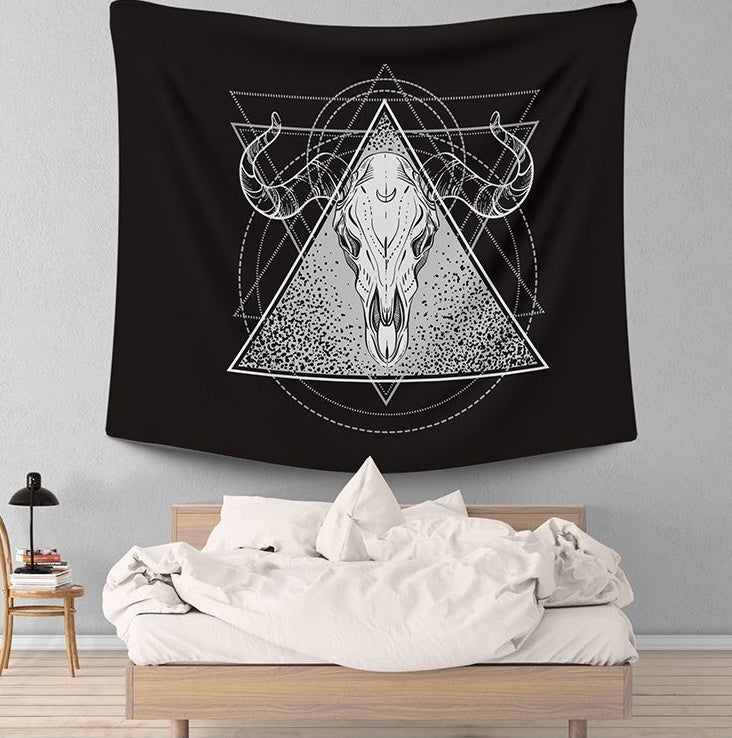 Animal Lion Tapestry Polyester Background Cloth