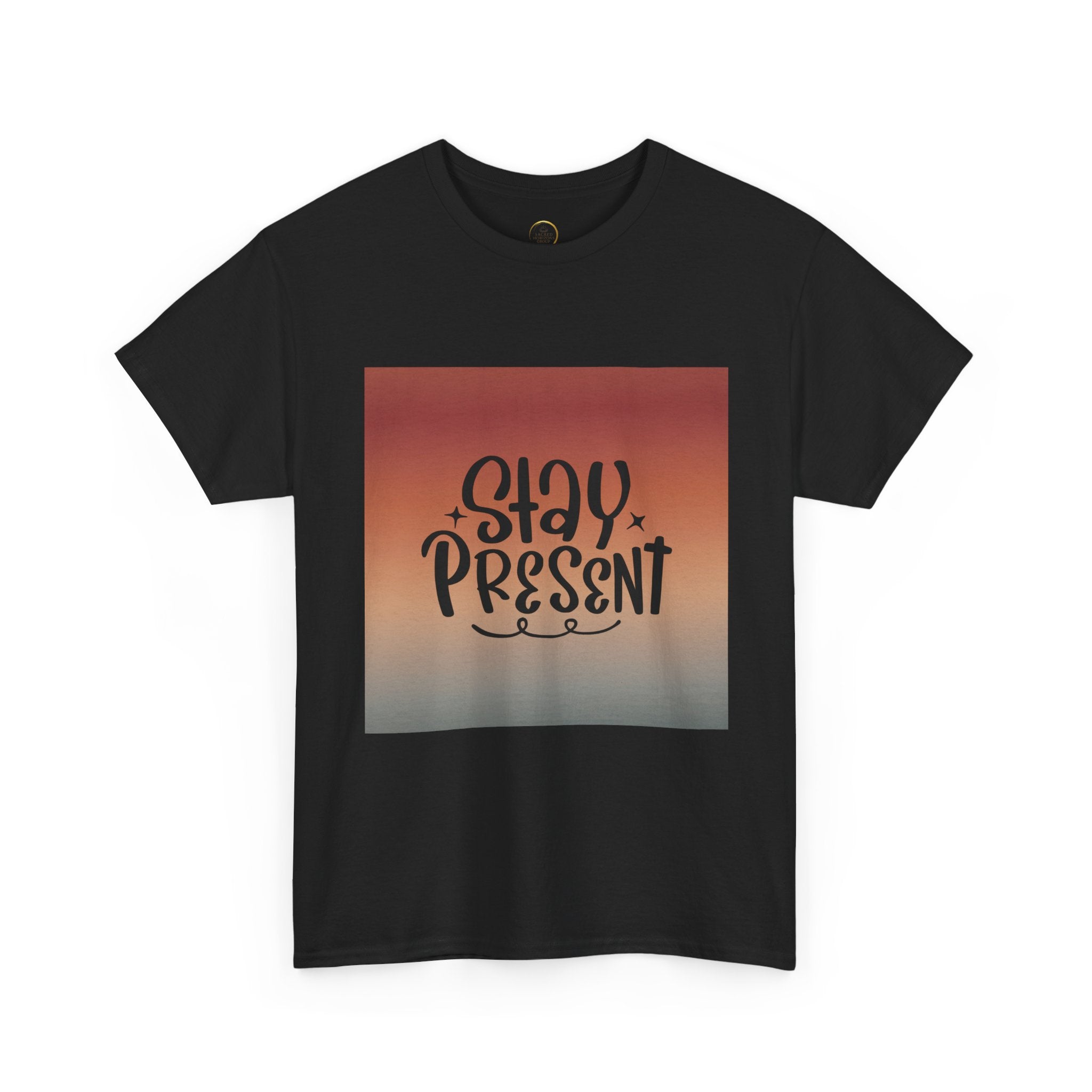 Stay Present Mindfulness Graphic T-Shirt