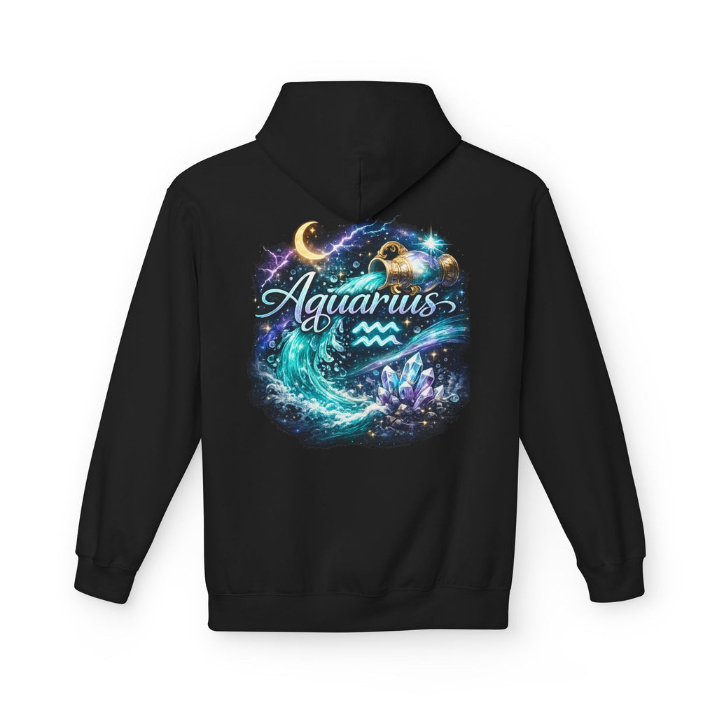 ♒ Aquarius Season Hoodie - Mystical Air Energy