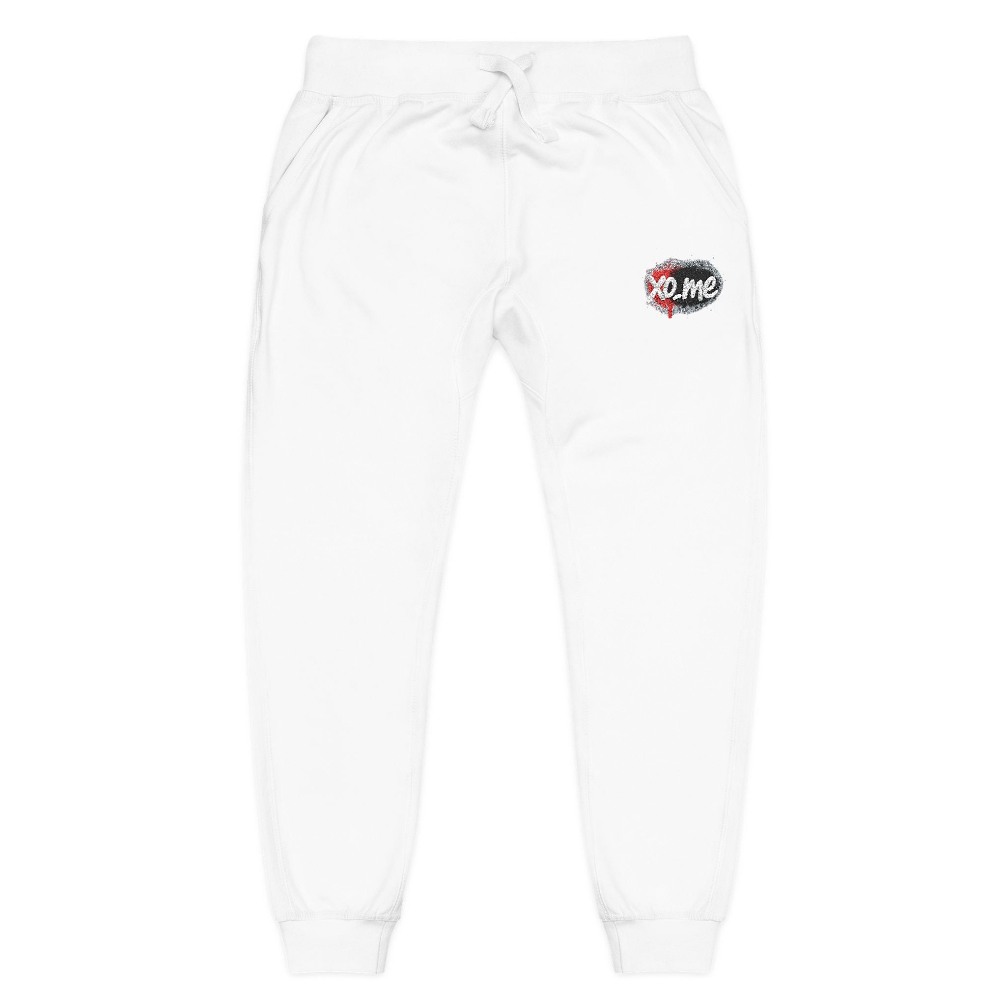 SHG Heart Embroidered Unisex Fleece Sweatpants