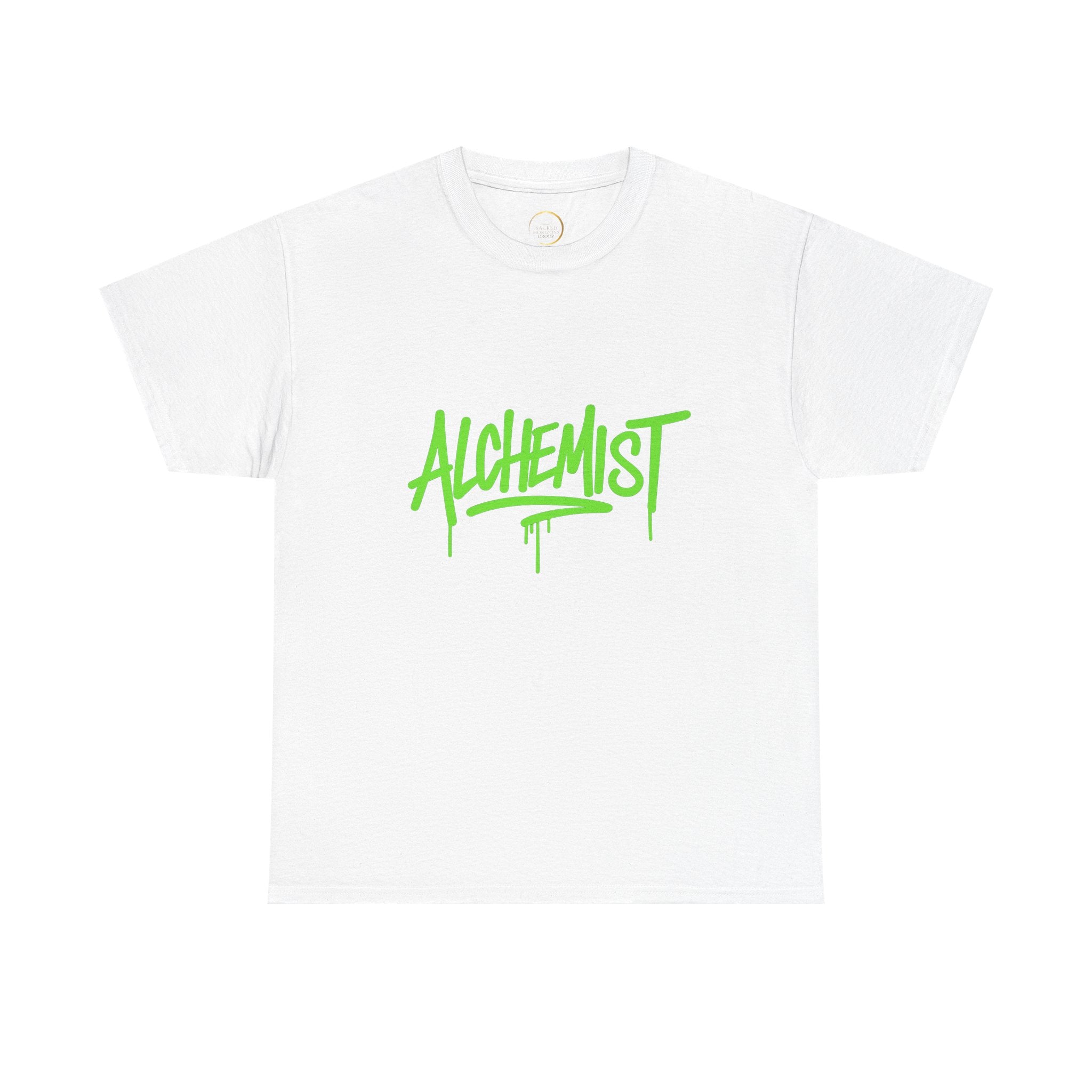 SHG Unisex Heavy Cotton Tee - Alchemist Graphic Tee, Cool Tee for Artists, Casual Wear, Perfect Gift, Graphic T-Shirt