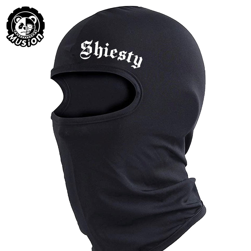 Shiesty Balaclava Face Mask, Rap Balaclava Summer Cooling Neck Gaiter, UV Protector Motorcycle Ski Scarf For Men/Women
