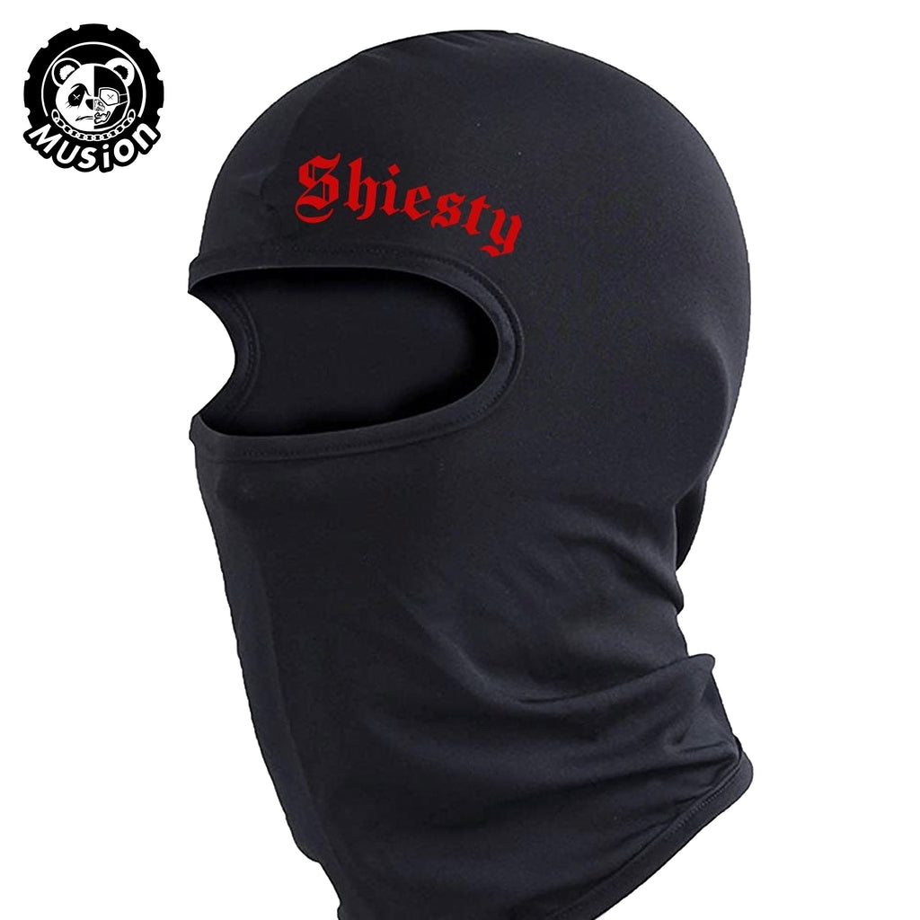 Shiesty Balaclava Face Mask, Rap Balaclava Summer Cooling Neck Gaiter, UV Protector Motorcycle Ski Scarf For Men/Women