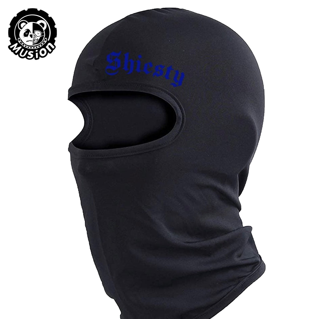 Shiesty Balaclava Face Mask, Rap Balaclava Summer Cooling Neck Gaiter, UV Protector Motorcycle Ski Scarf For Men/Women