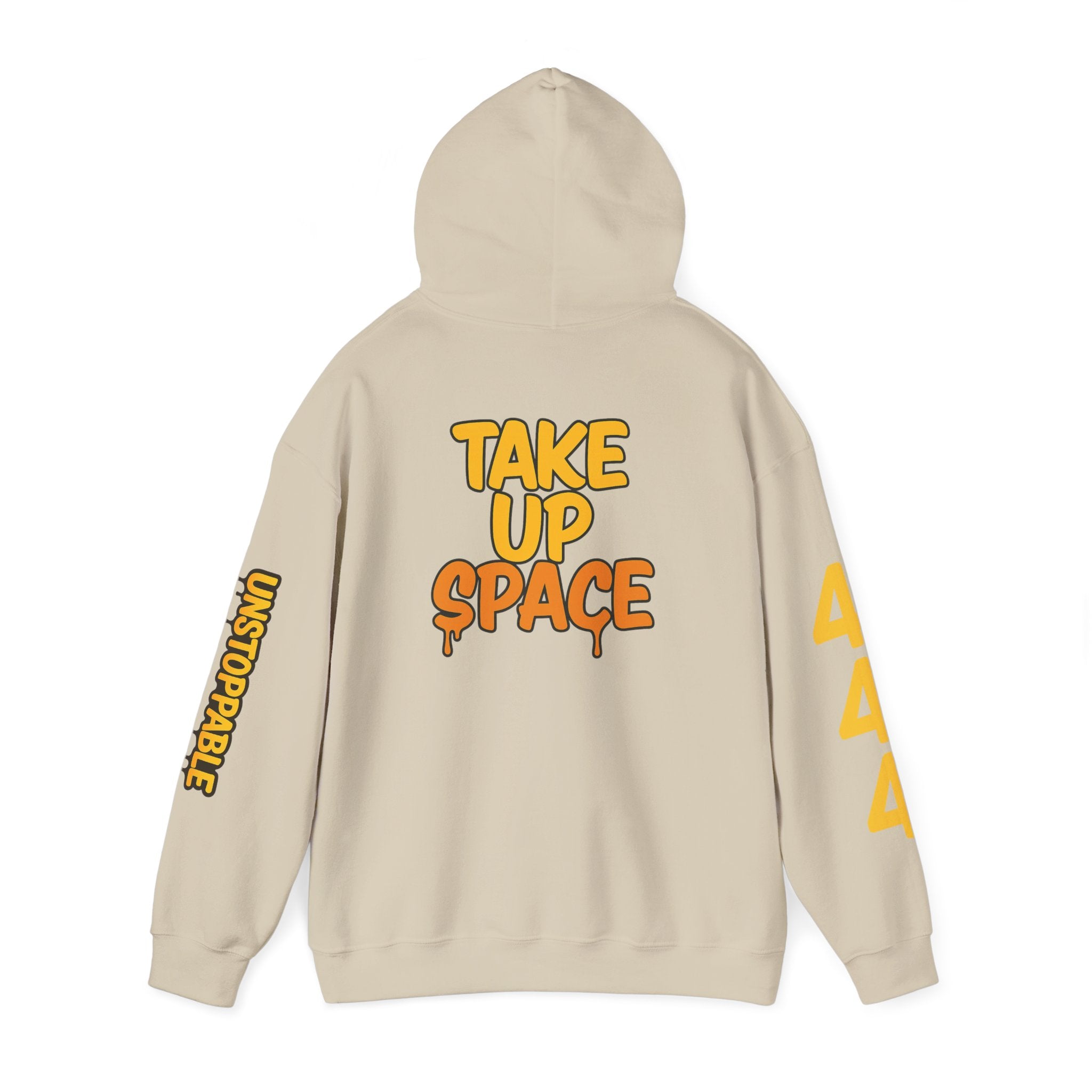 SHG Main Character Energy Hoodie — "Take Up Space" Graphic Pullover