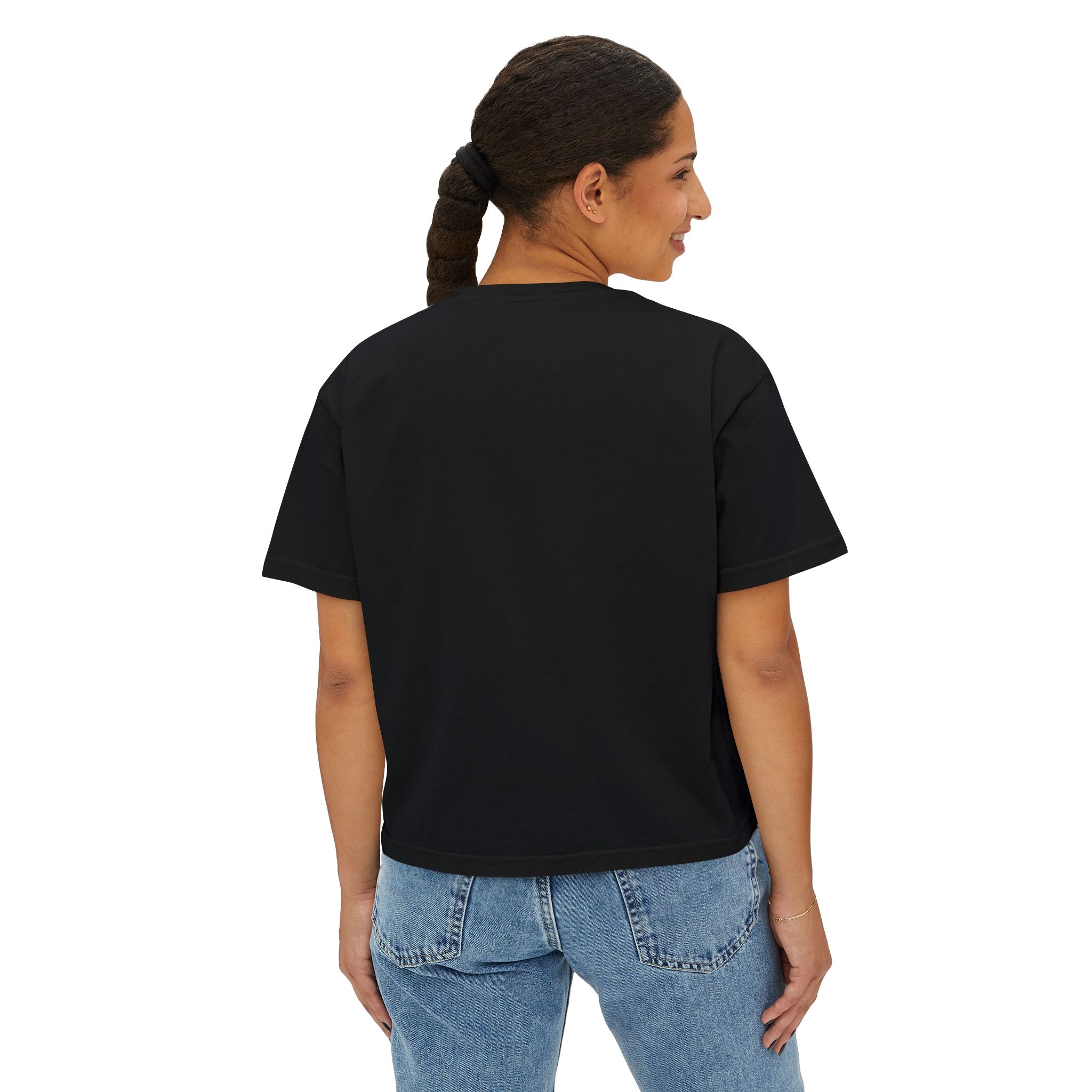 'Sacred Horizons' Crop T‑Shirt
