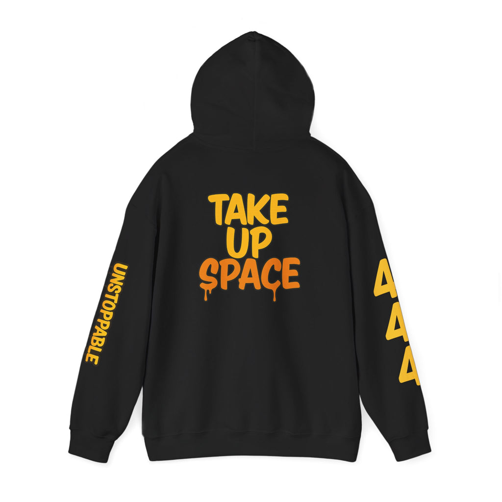SHG Main Character Energy Hoodie — "Take Up Space" Graphic Pullover