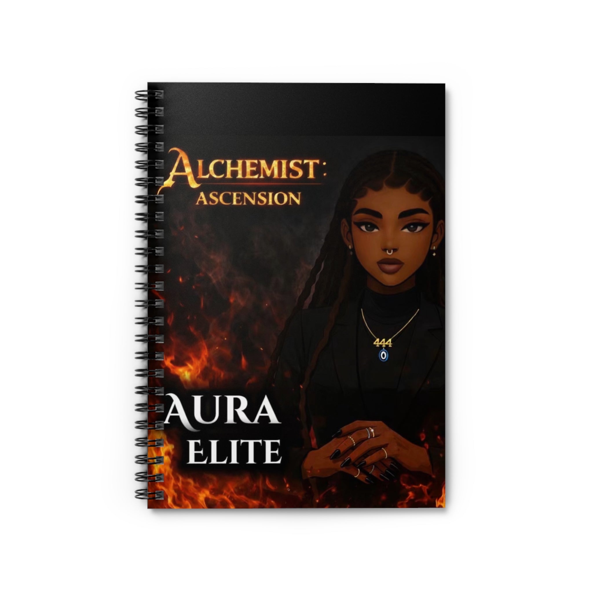 🔥 Alchemist: Ascension Spiral Notebook