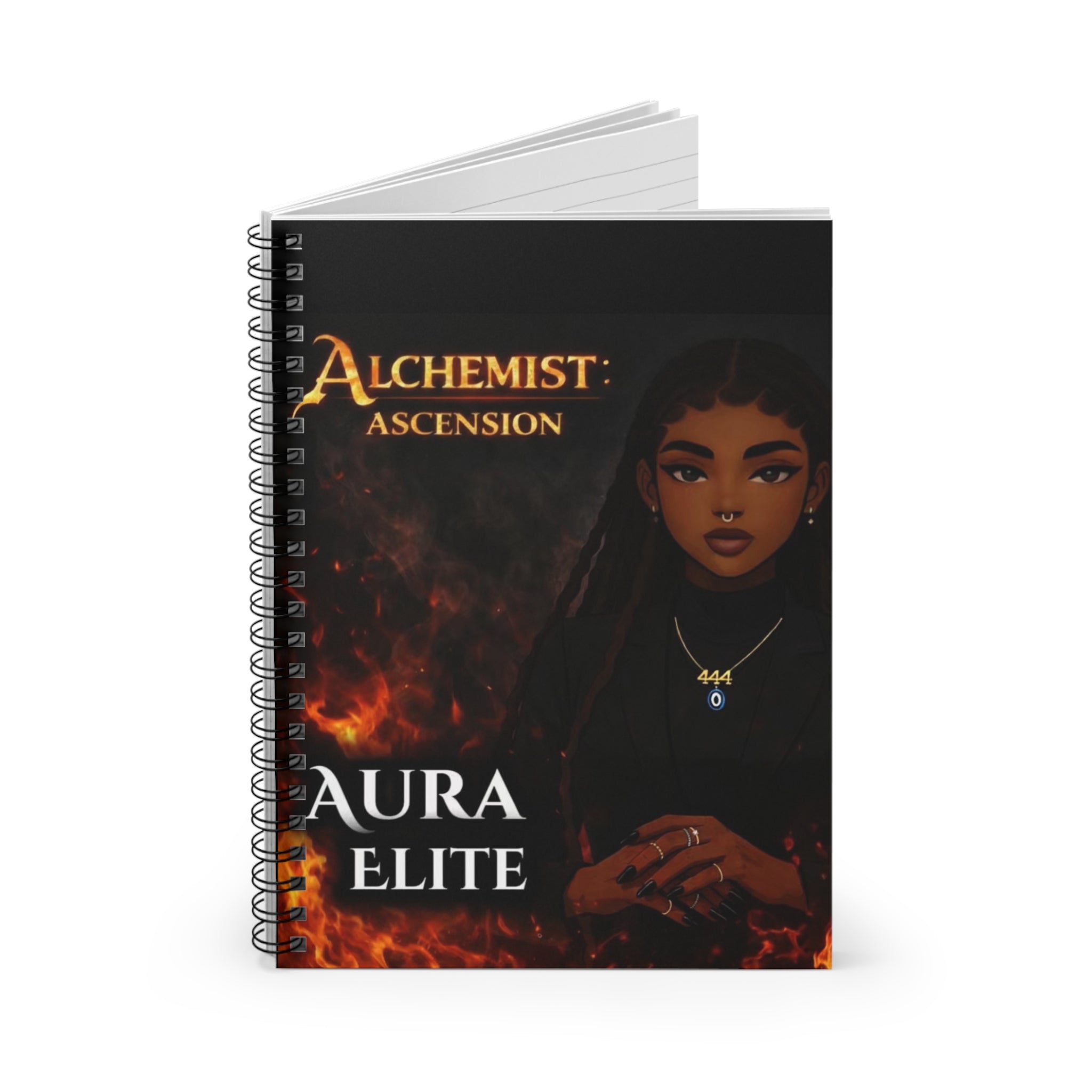 🔥 Alchemist: Ascension Spiral Notebook