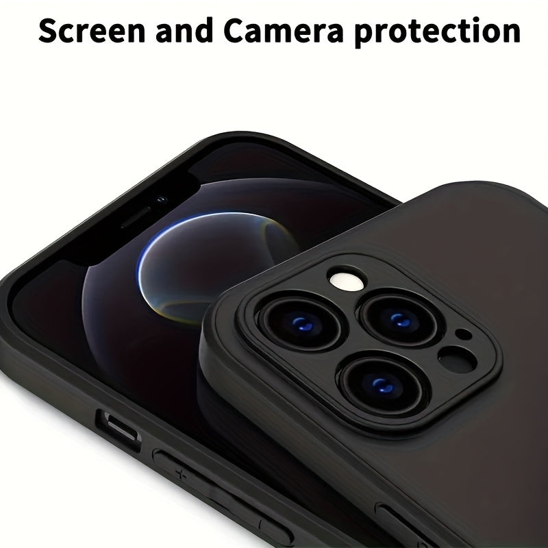 Super Cool Popular Comic Anime Phone Case, 2-in-1 Phone Case And Lens Film, Cartoon TPU White Phone Case, Christmas/Halloween/Valentine's Day/Easter/Boy/Girl/Girlfriend Gift (for IPhone 7/11/ 12/13/14/15 Pro Max/Plus/X/XS/XS