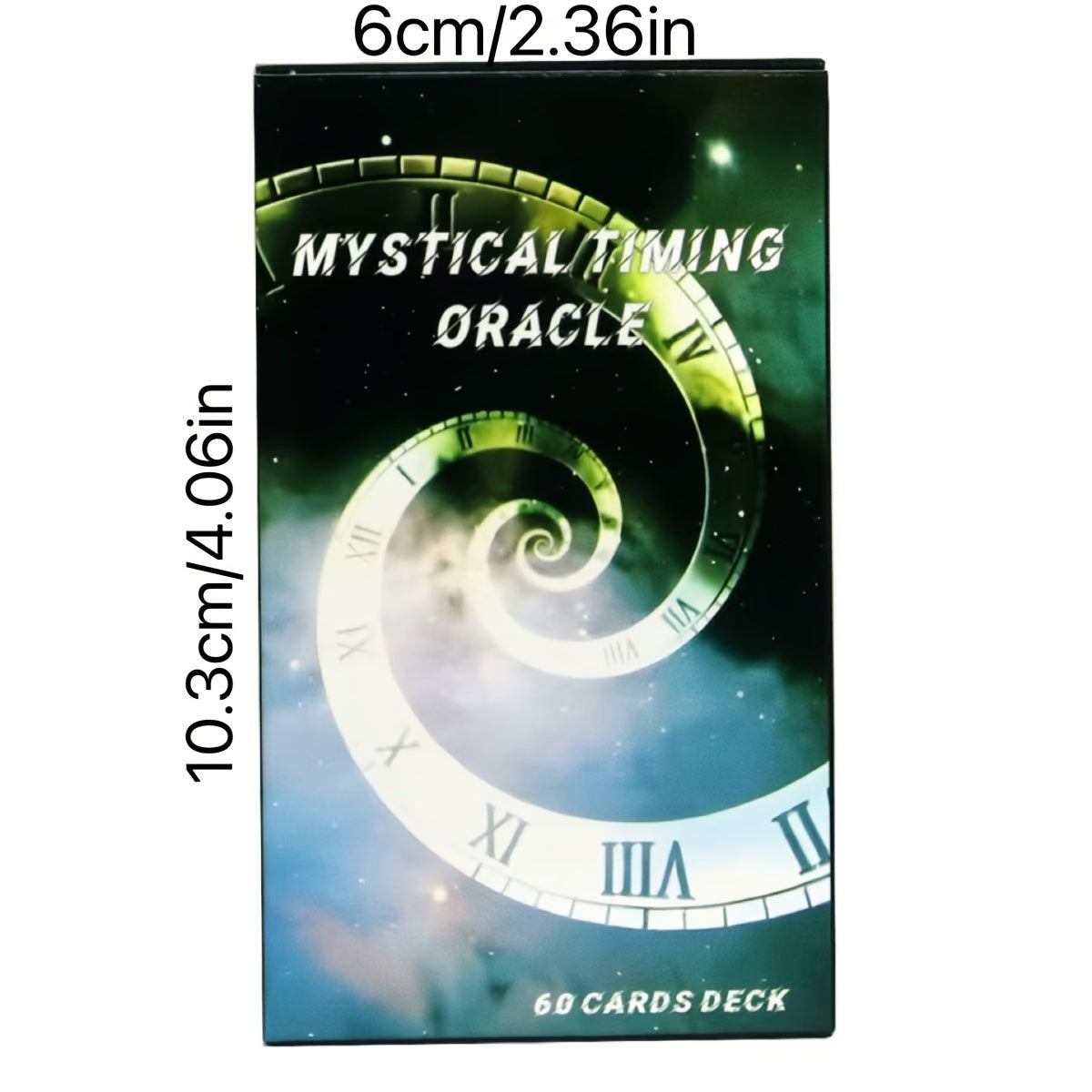 60 Cards, Mysterious Time Oracle Cards, Casual Party Board Game
