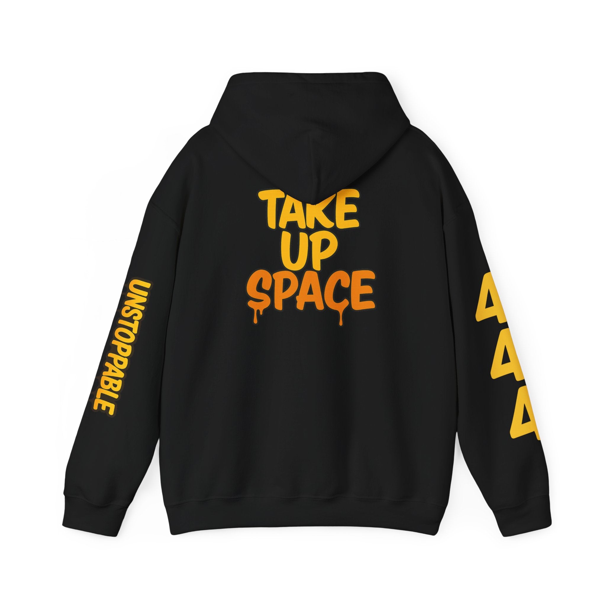 SHG Main Character Energy Hoodie — "Take Up Space" Graphic Pullover
