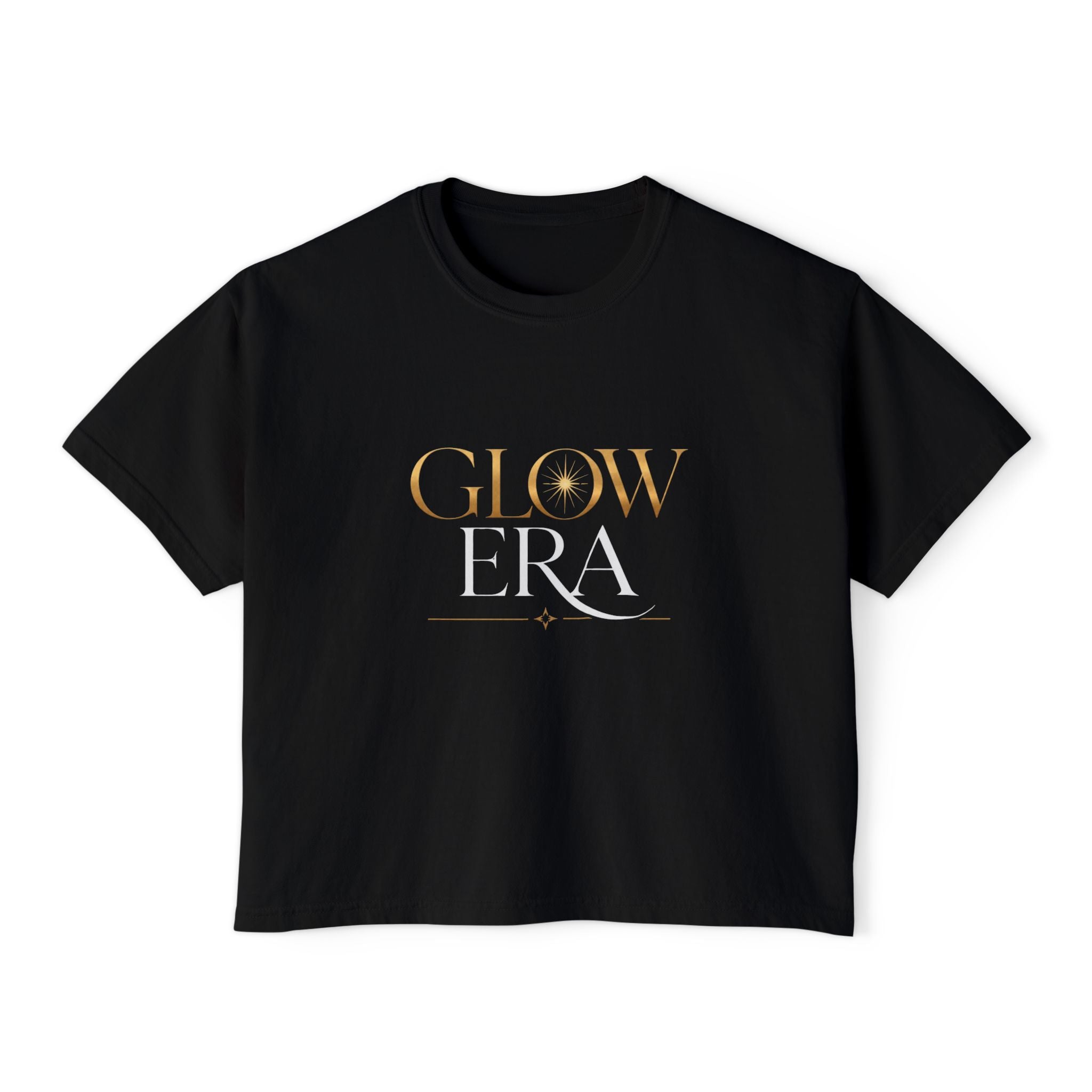 'Glow Era' Crop T‑Shirt