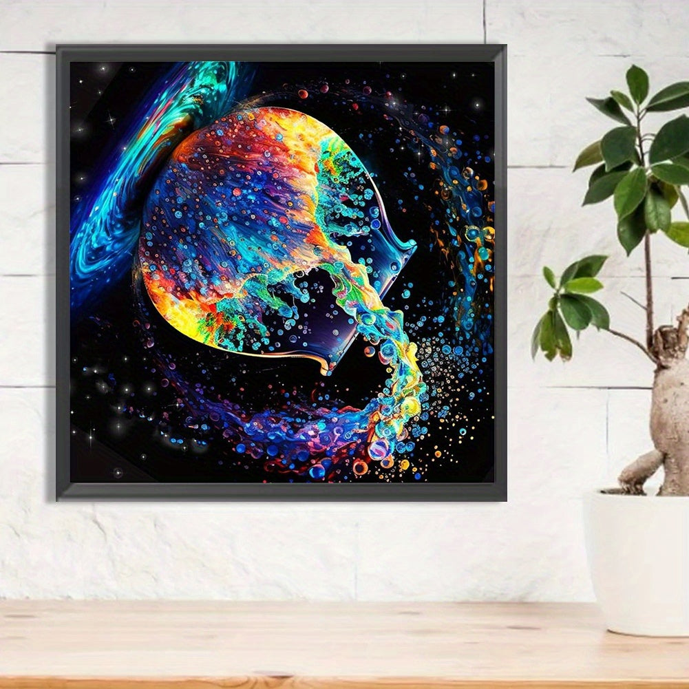 Diamond Painting - DIY 5D Zodiac Gemstone Painting White, Golden, and, Double, Triple, Crab, Lion, Virgin, and, Scorpio, and, Gemstone, Water, Art, Set, Full, Round, Diamond, Water, Art, Set, Full, Round, Diamond, Water, Art,