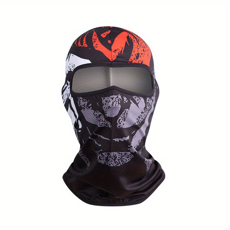 Quick-drying Sweat-absorbent Skull Mask, Universal Balaclava Hat For Outdoor Cycling For Men, Ideal Choice For Gifts