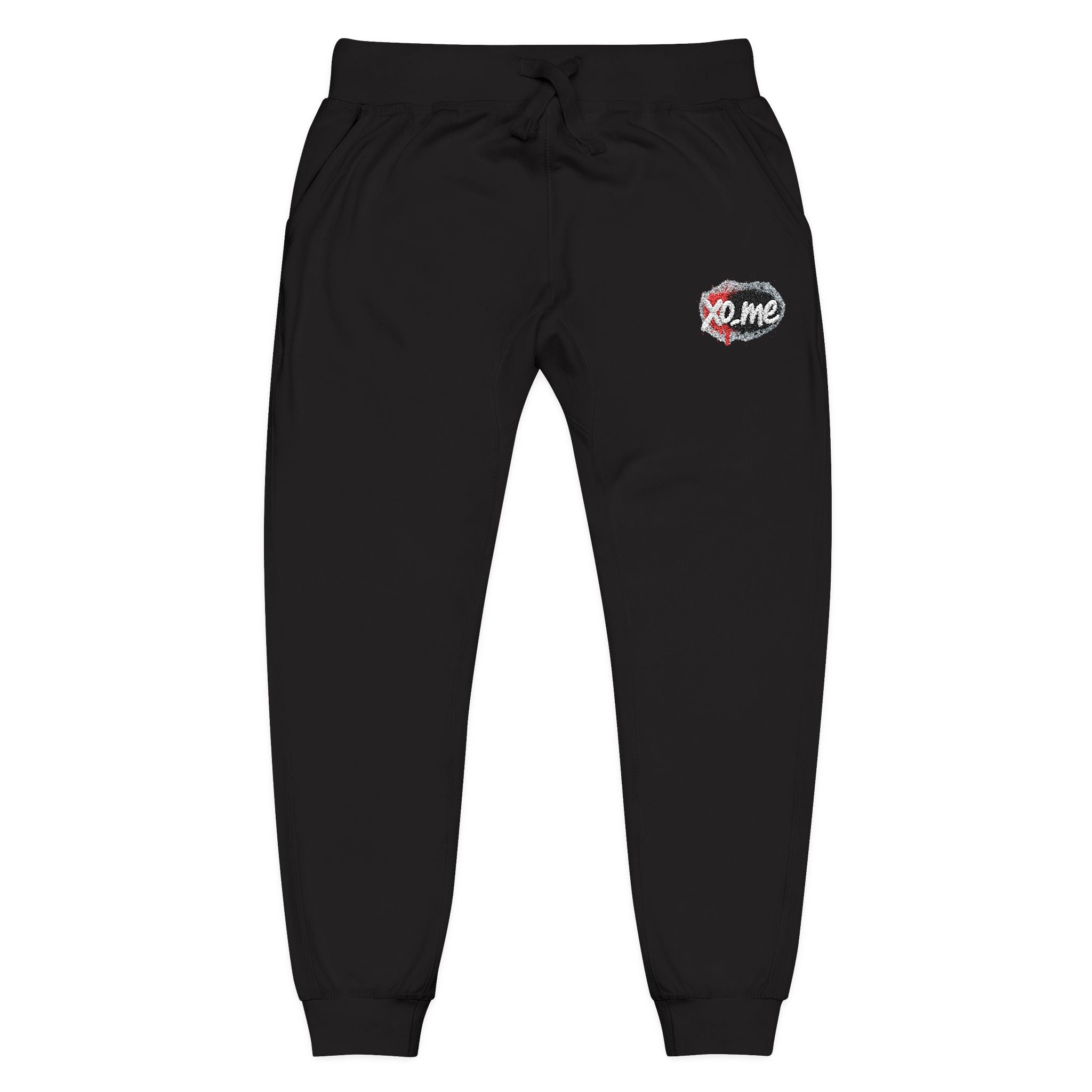 SHG Heart Embroidered Unisex Fleece Sweatpants
