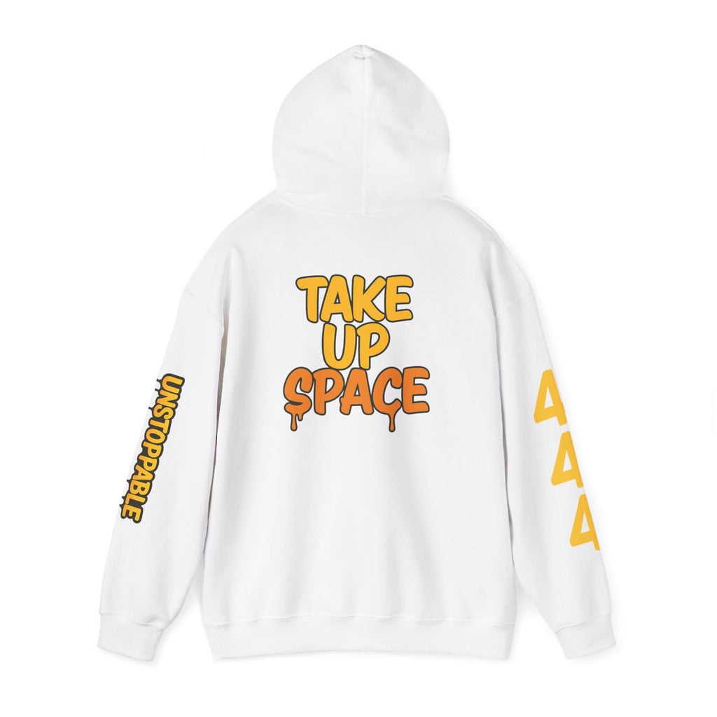 SHG Main Character Energy Hoodie — "Take Up Space" Graphic Pullover