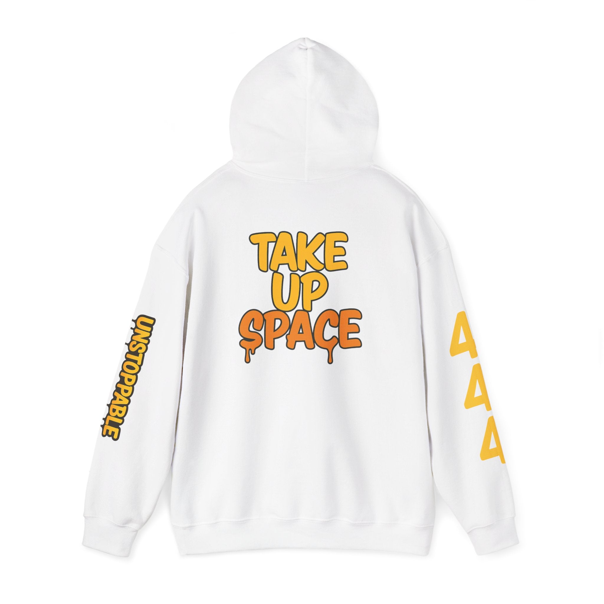 SHG Main Character Energy Hoodie — "Take Up Space" Graphic Pullover