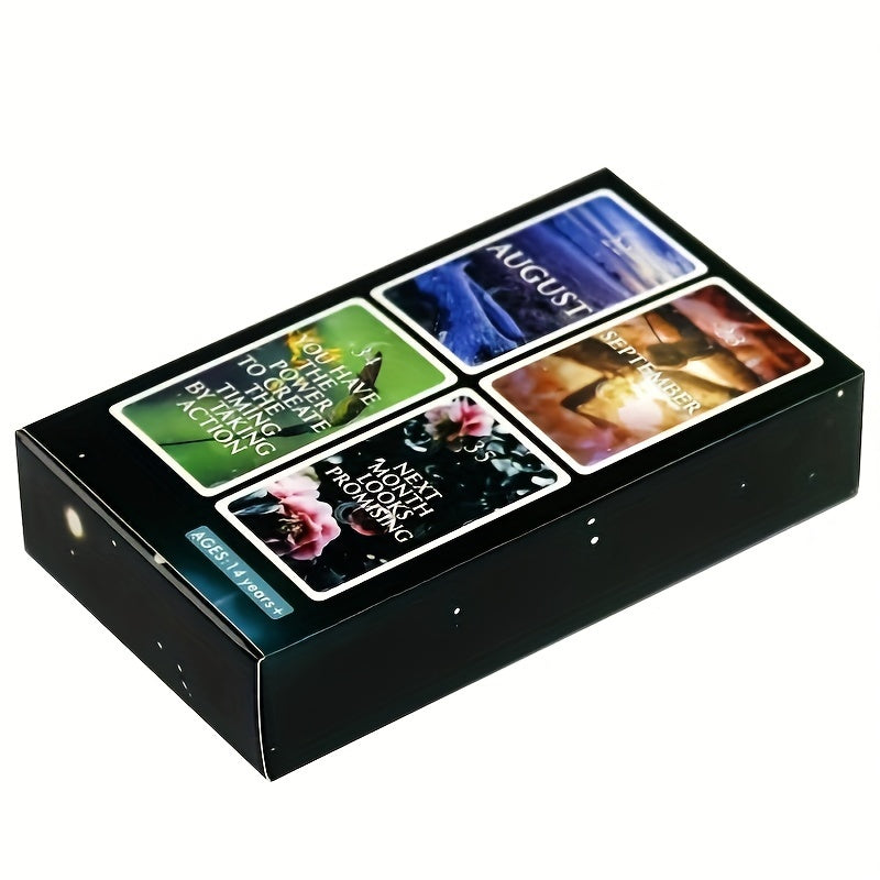 60 Cards, Mysterious Time Oracle Cards, Casual Party Board Game