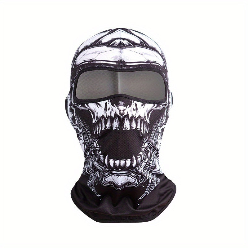 Quick-drying Sweat-absorbent Skull Mask, Universal Balaclava Hat For Outdoor Cycling For Men, Ideal Choice For Gifts