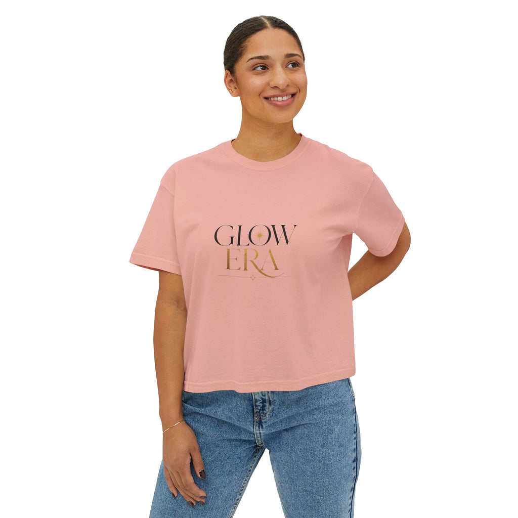 'Glow Era' Crop T‑Shirt