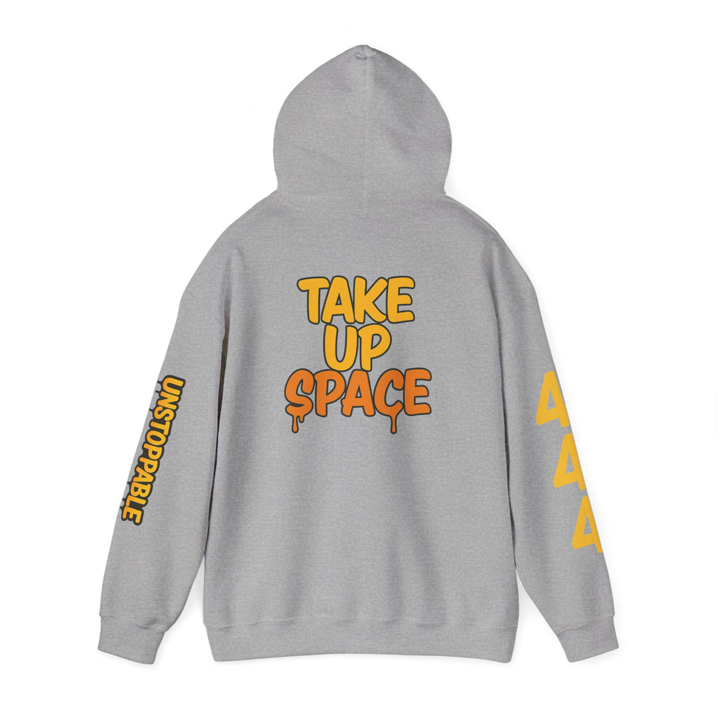 SHG Main Character Energy Hoodie — "Take Up Space" Graphic Pullover
