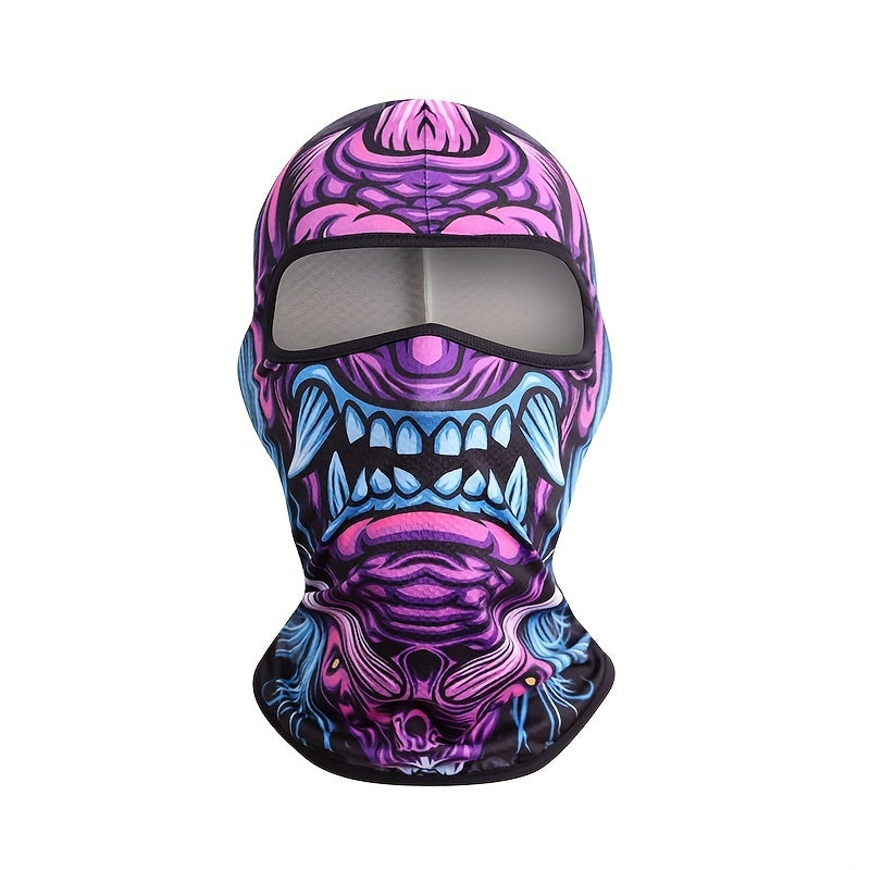 Quick-drying Sweat-absorbent Skull Mask, Universal Balaclava Hat For Outdoor Cycling For Men, Ideal Choice For Gifts