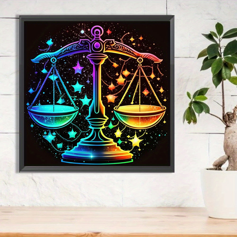 Diamond Painting - DIY 5D Zodiac Gemstone Painting White, Golden, and, Double, Triple, Crab, Lion, Virgin, and, Scorpio, and, Gemstone, Water, Art, Set, Full, Round, Diamond, Water, Art, Set, Full, Round, Diamond, Water, Art,