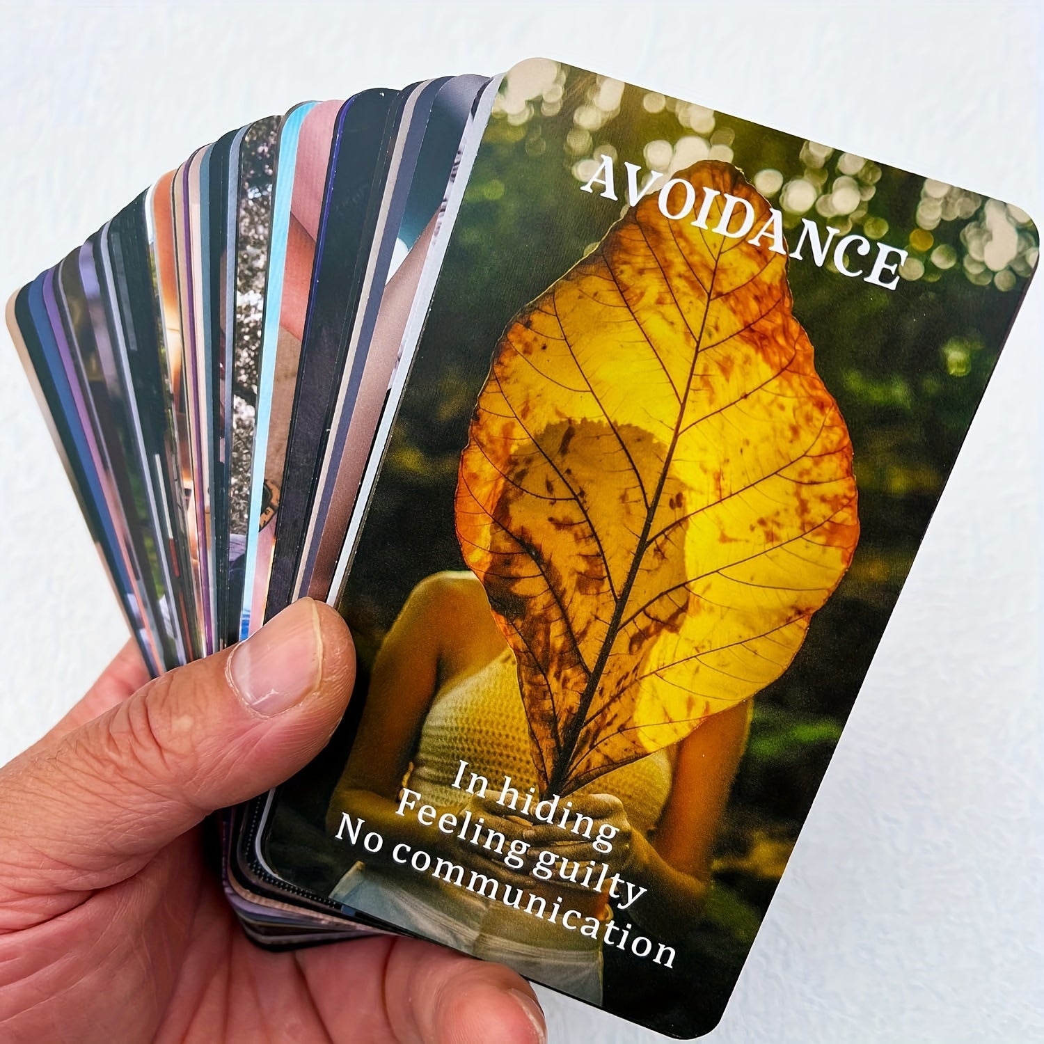 Broken Mirror Oracle Cards Deck for Love & Relationships | Divination Tarot Card Set with Guide | Psychic Soulmate Readings & Fortune Telling | Card Stock Material, 14+ Accessory for Beginners