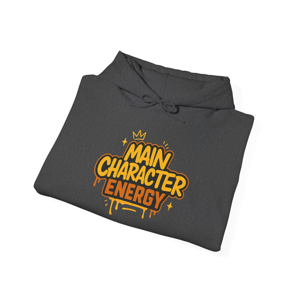 SHG Main Character Energy Hoodie — "Take Up Space" Graphic Pullover