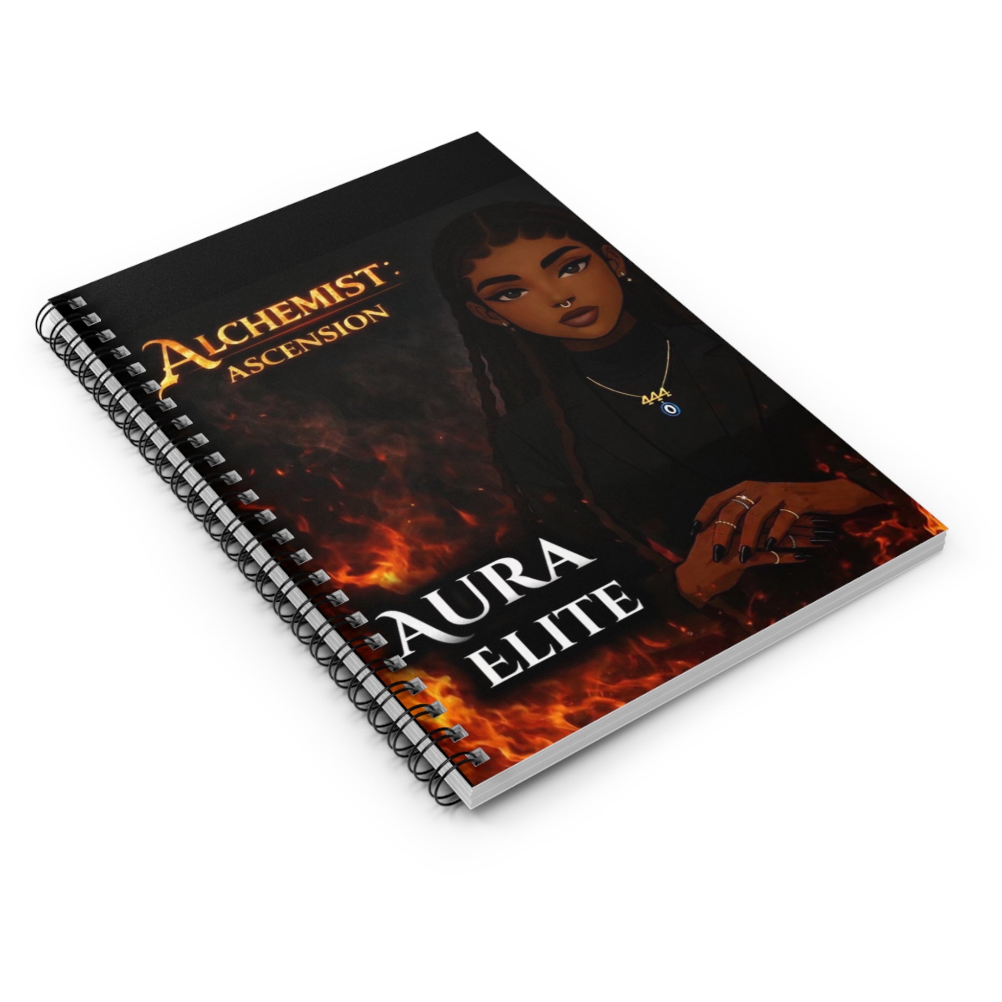 🔥 Alchemist: Ascension Spiral Notebook