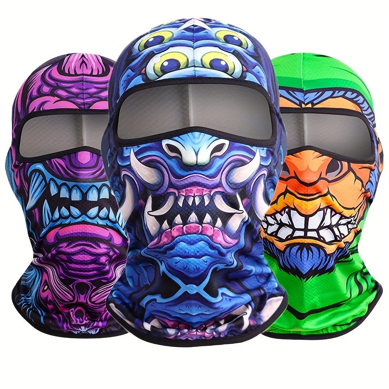 Quick-drying Sweat-absorbent Skull Mask, Universal Balaclava Hat For Outdoor Cycling For Men, Ideal Choice For Gifts
