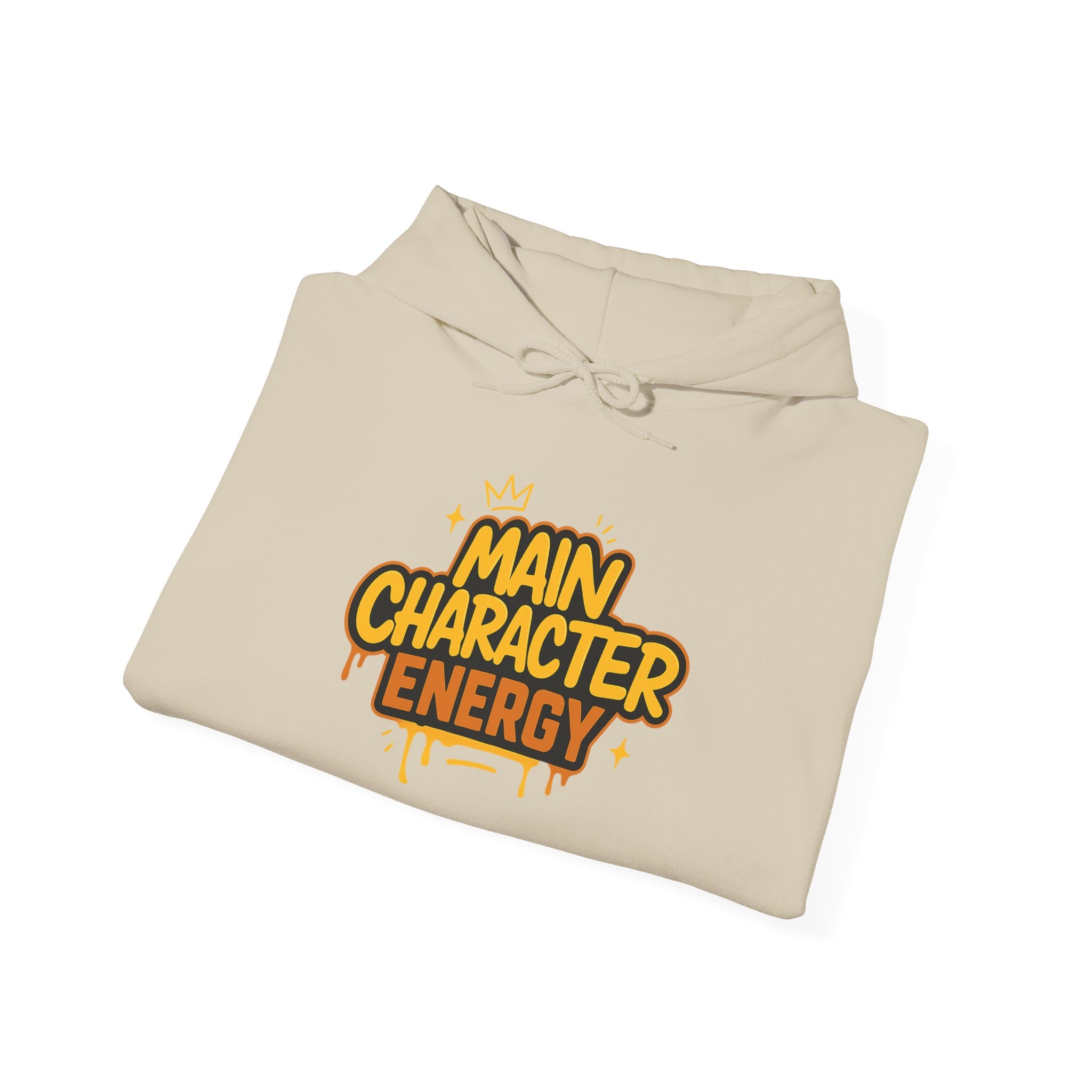 SHG Main Character Energy Hoodie — "Take Up Space" Graphic Pullover