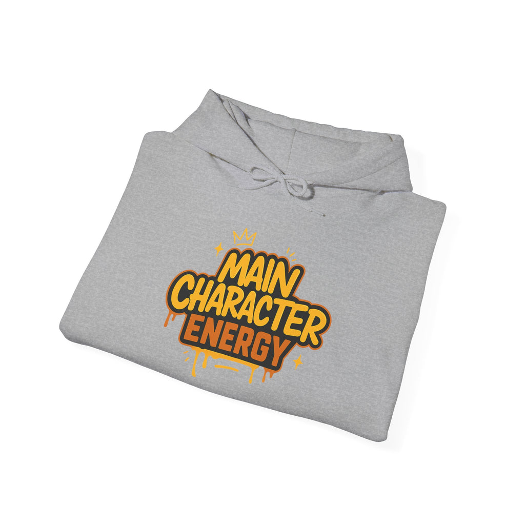 SHG Main Character Energy Hoodie — "Take Up Space" Graphic Pullover