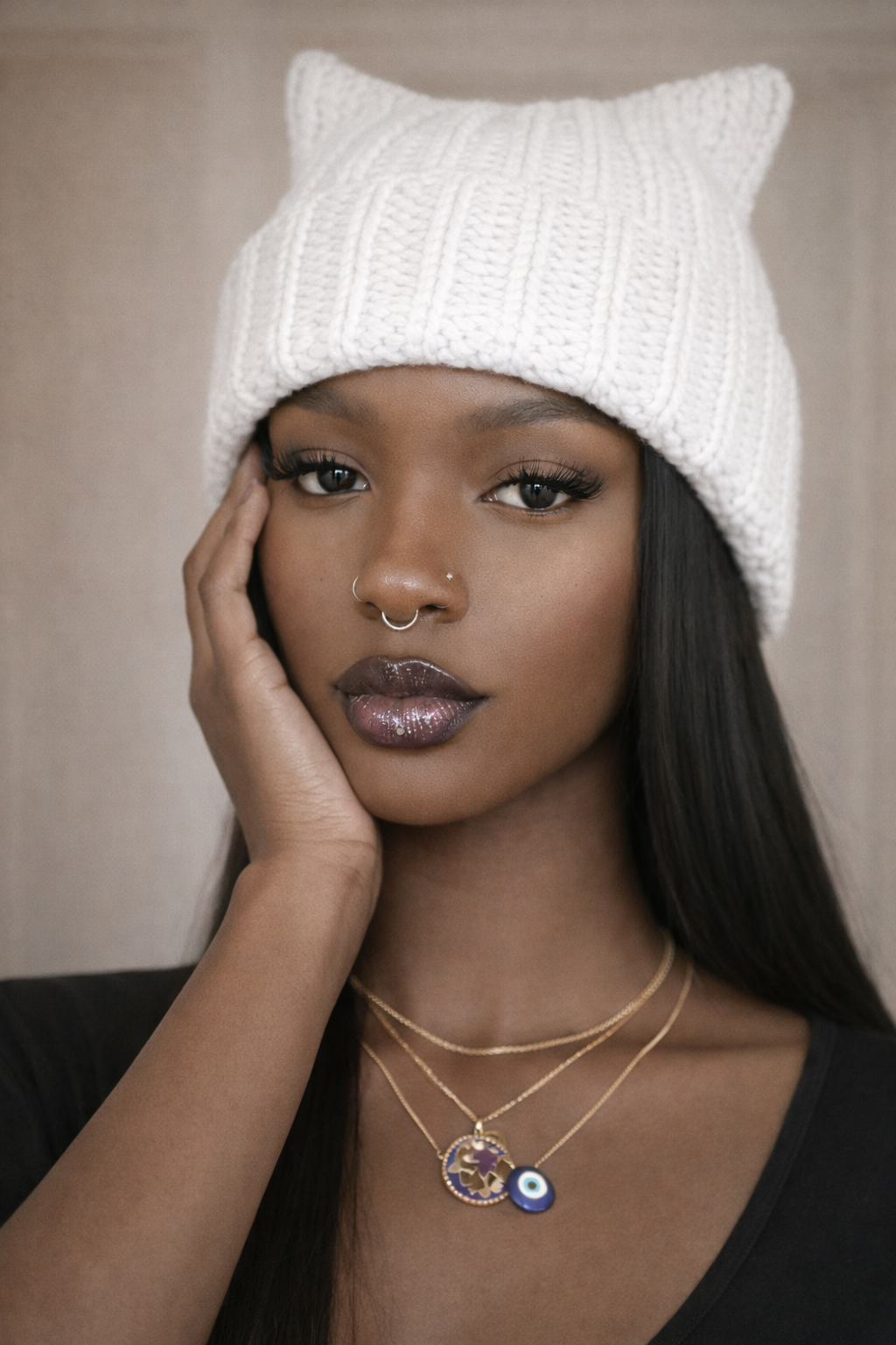 ✨ Celestial Cat Ear Beanie 😻