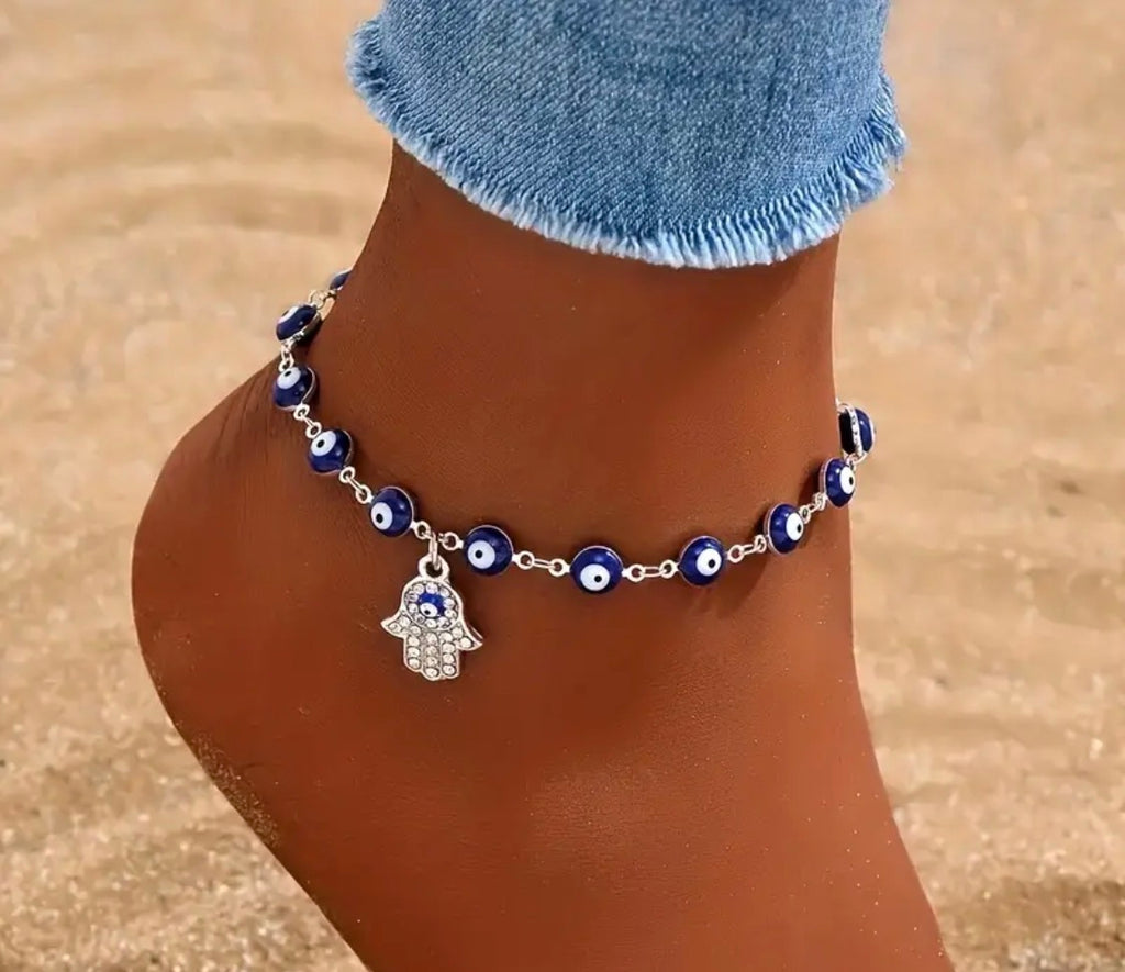 Aura's 🧿 Evil Eye Anklet