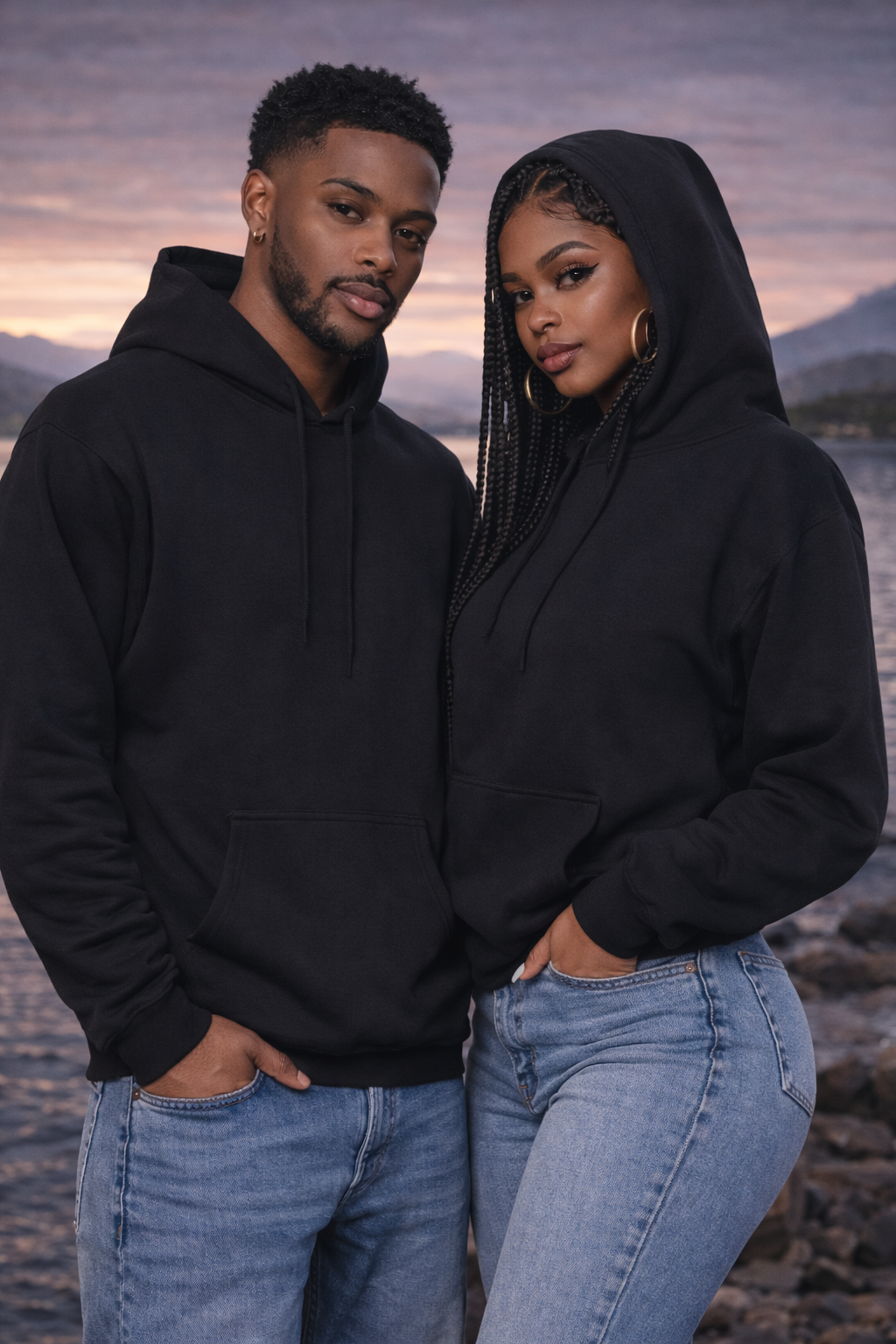 ♒ Aquarius Season Hoodie - Mystical Air Energy