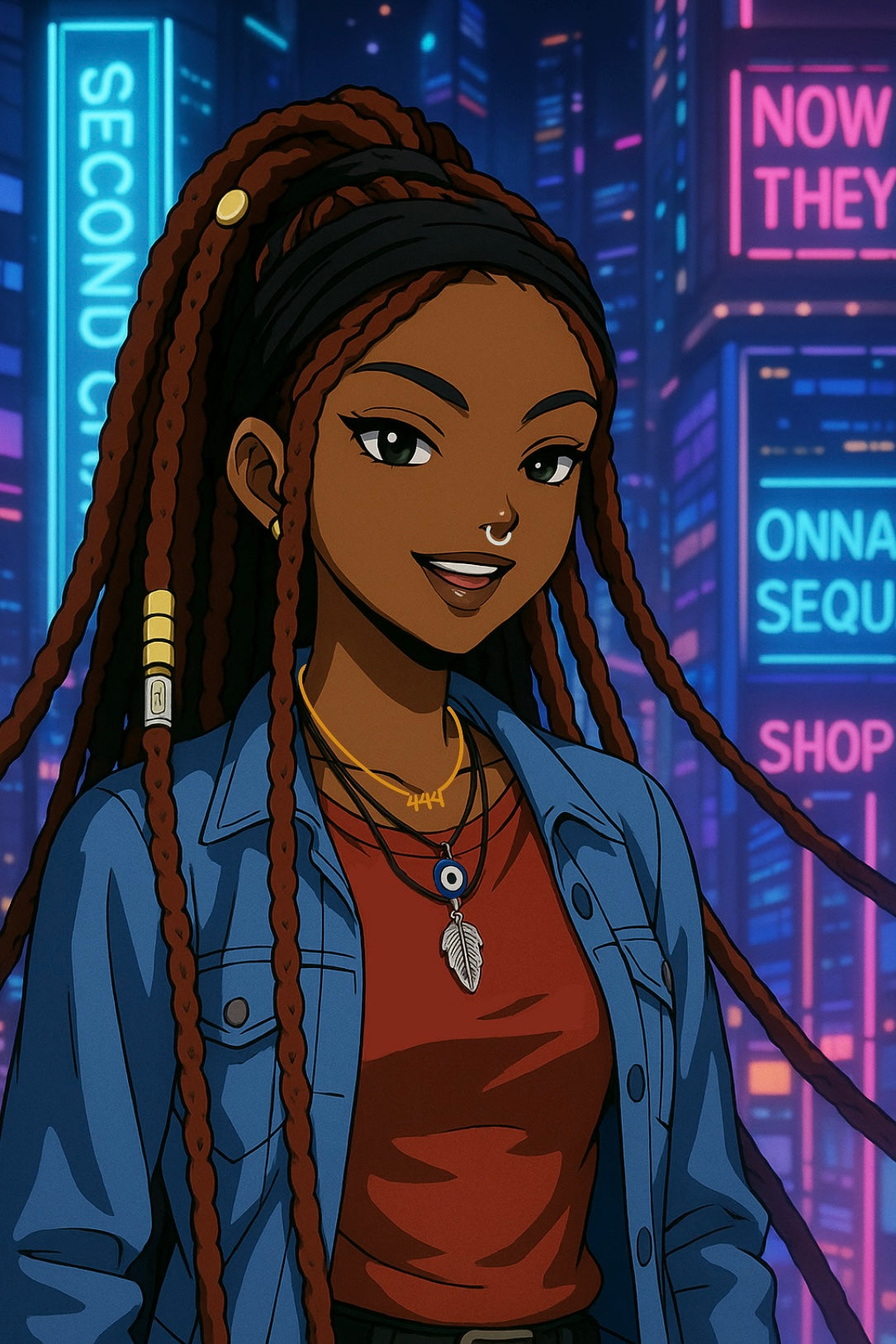 Aura's 🧿 Evil Eye Necklace