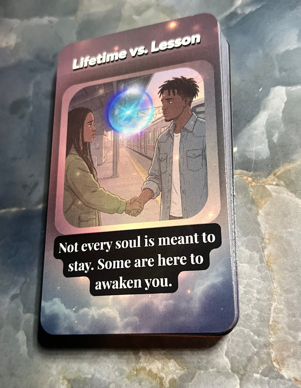 🌌 Sacred Horizons Oracle Deck  🎴 A 54-Card Journey of Love, Healing & Soul Alignment