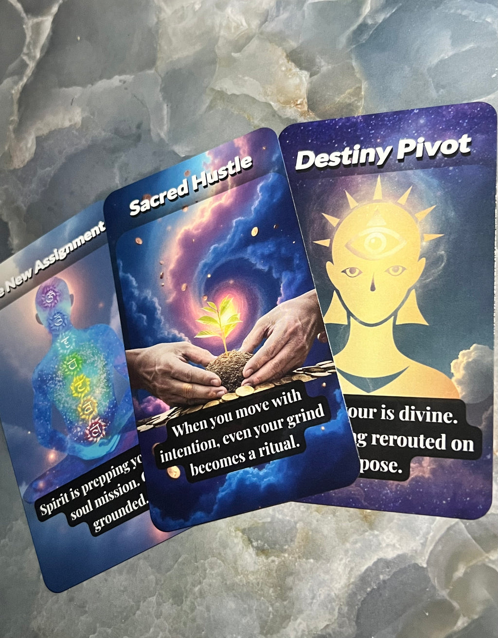 🌌 Sacred Horizons Oracle Deck  🎴 A 54-Card Journey of Love, Healing & Soul Alignment