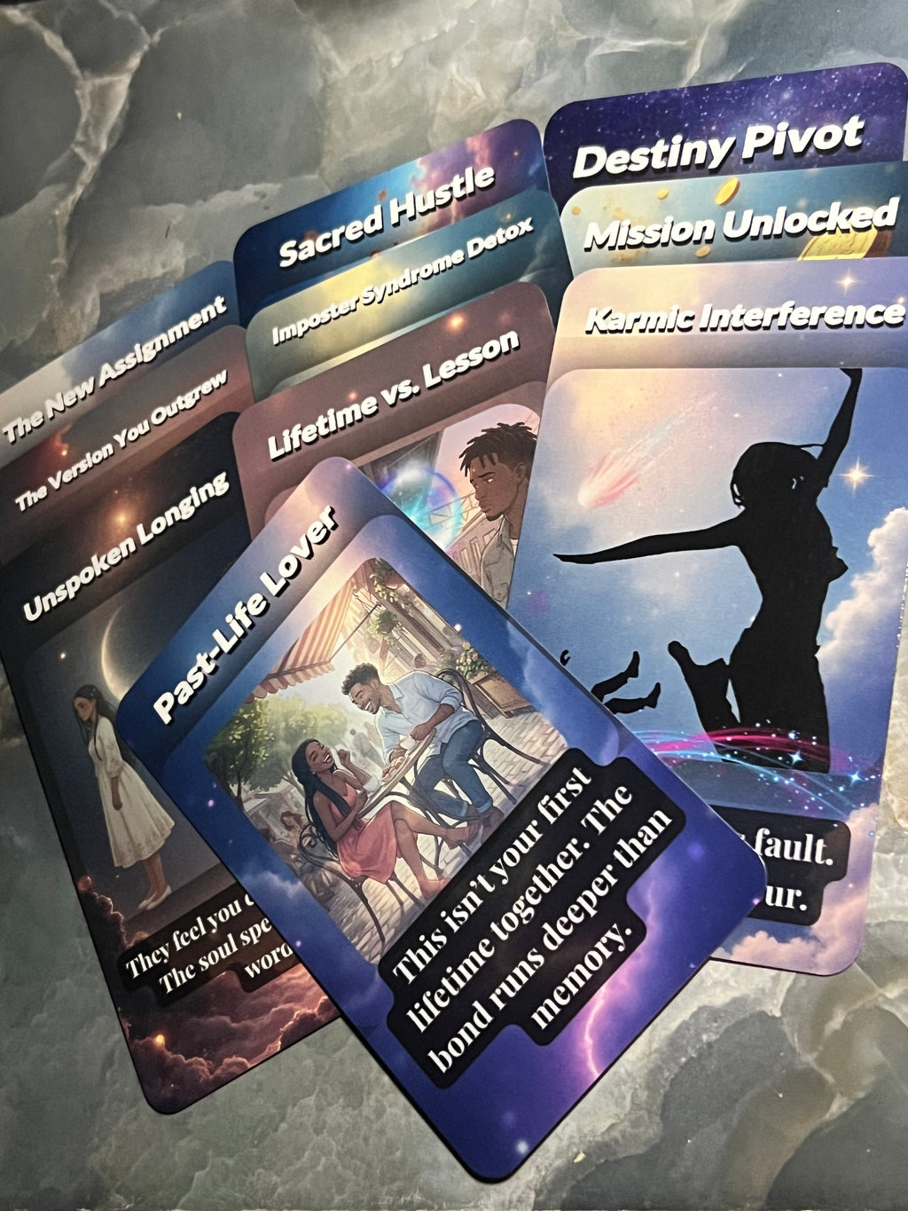 🌌 Sacred Horizons Oracle Deck  🎴 A 54-Card Journey of Love, Healing & Soul Alignment