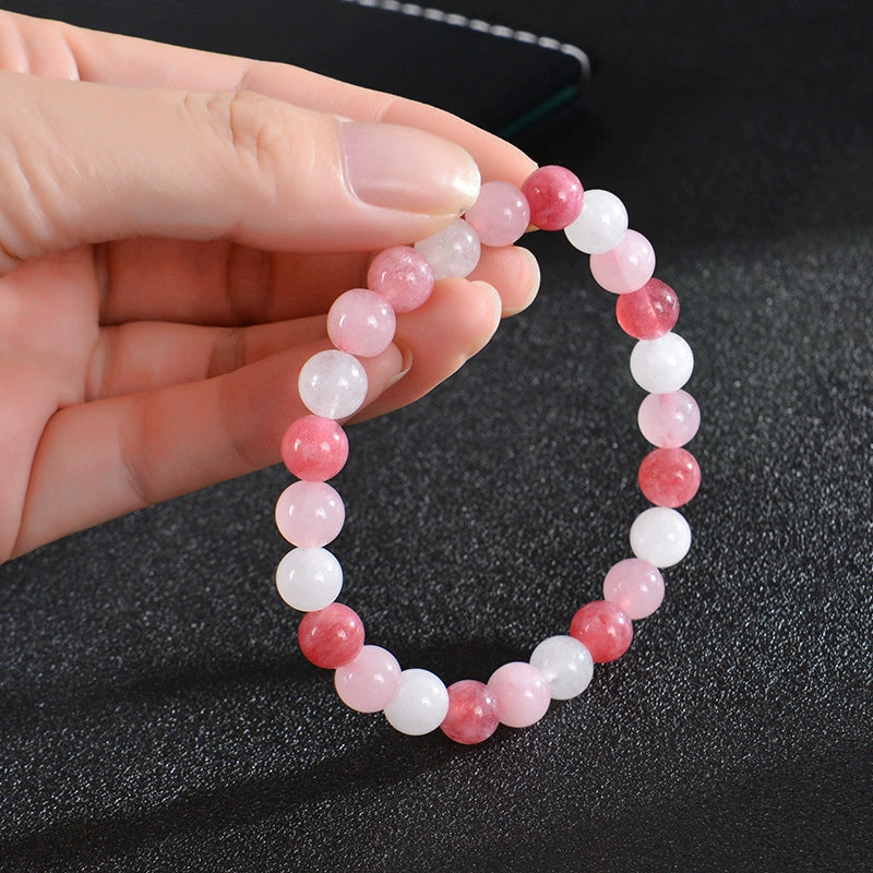 Bohemia Colorful Stone Bracelet Tigereye Crystal String Beads Yoga Stone Bracelet 7 Chakras Card Bracelet