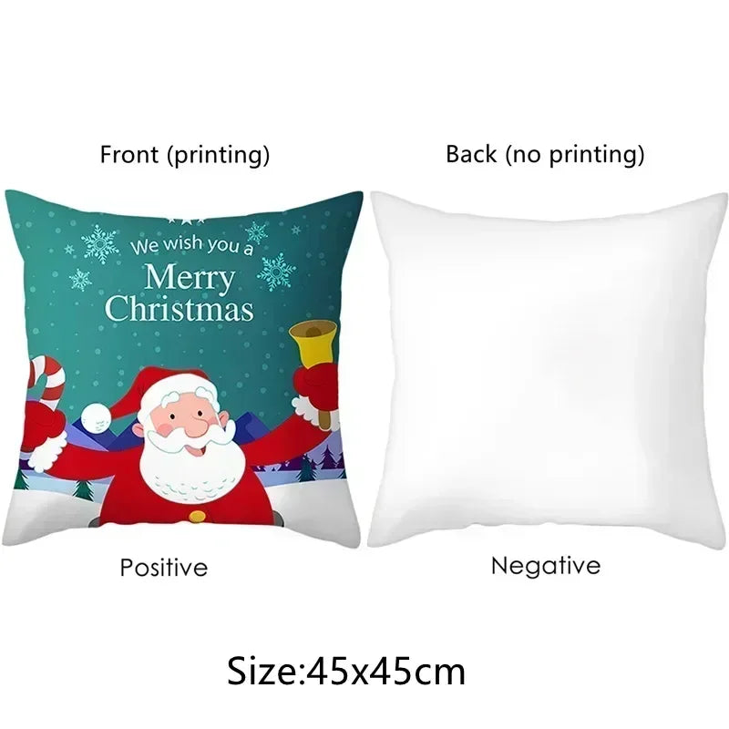 Cute Halloween Ghost and Pumpkin Pillowcases for Spooky Decor! Sofa cushion cover holiday party decoration gift
