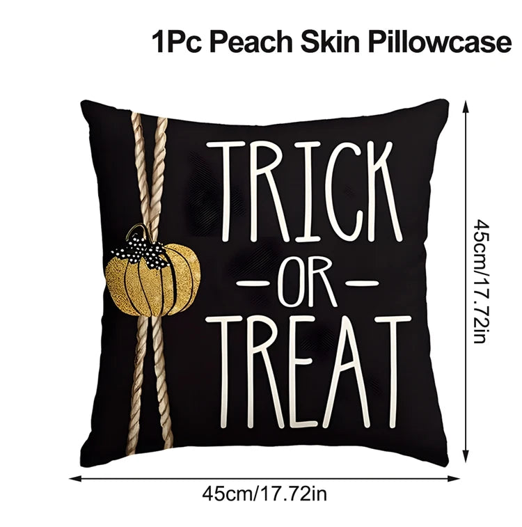 Halloween Decoration For Home Cartoon Pumpkin Bat Ghost Pillowcase Horror Halloween Party Supplies Accessories Haloween Ornament