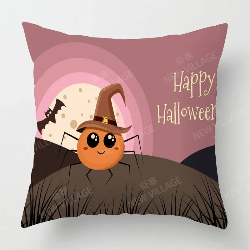 Decorative Cushion Home Living Room Decor Throw Pillow Cover 40*40 40x40cm 60x60cm 45x45cm 50x50cm plant Halloween Autumn funny