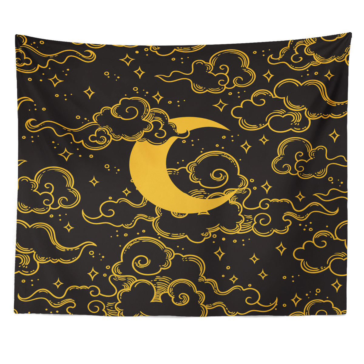 Moon Night Sky Star Tapestry Wall Hanging Decoration