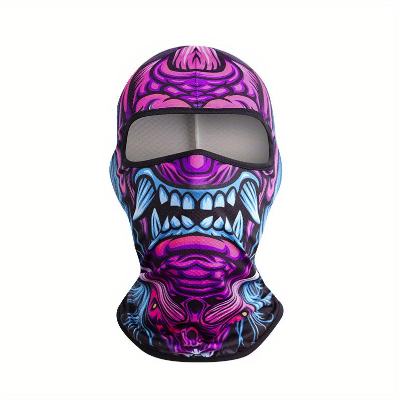 Quick-drying Sweat-absorbent Skull Mask, Universal Balaclava Hat For Outdoor Cycling For Men, Ideal Choice For Gifts