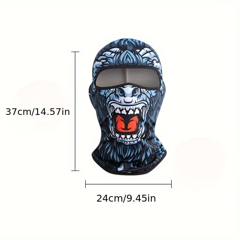 Quick-drying Sweat-absorbent Skull Mask, Universal Balaclava Hat For Outdoor Cycling For Men, Ideal Choice For Gifts